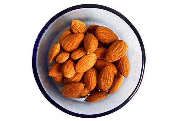 Almonds are high in fiber