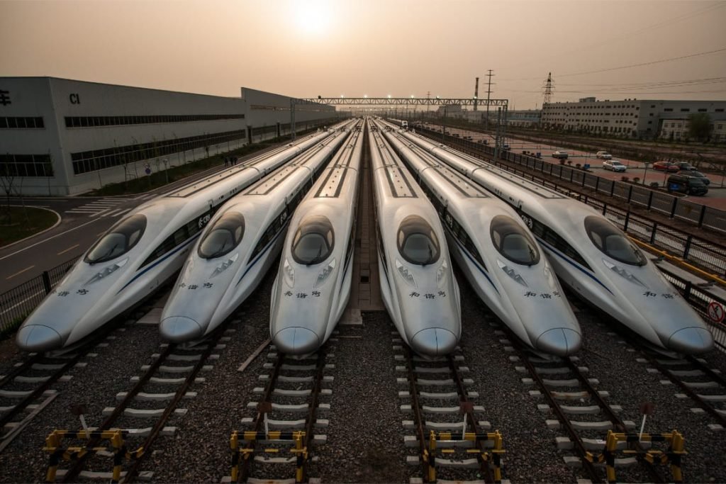 The High-Speed Rail Network, China