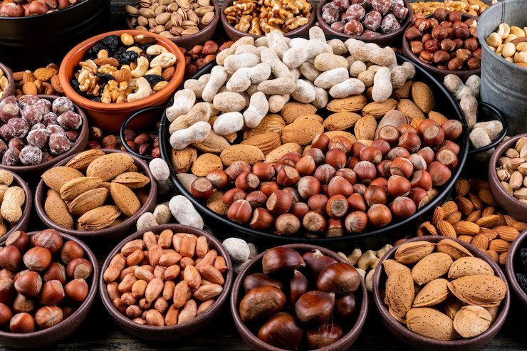 Nuts Are Excellent Sources Of Fiber