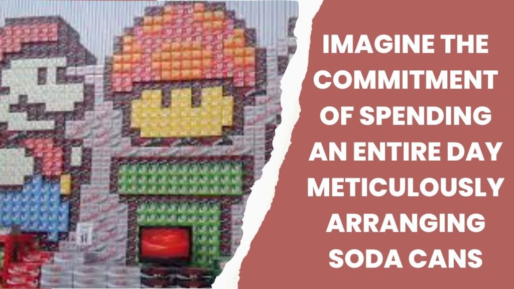 Super Mario Soda Display 