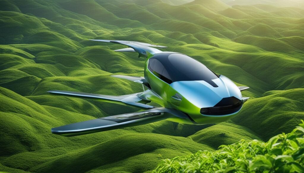 sustainability of flying cars